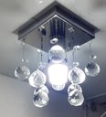 Ver imagem 4 de Lustre para Sala de Cristal Legítimo Ótima Iluminação Soquete E27 - Transparente
