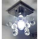 Ver imagem 4 de Lustre para Sala de Cristal Legítimo Ótima Iluminação Soquete E27 - Transparente