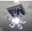 Ver imagem 1 de Lustre para Sala de Cristal Legítimo Ótima Iluminação Soquete E27 - Transparente