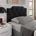 Ver imagem 1 de Cabeceira Box Solteiro Capela Cor Preto