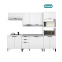 Ver imagem 5 de Armário de Cozinha Completa C Balcão Miami Essence Carraro Branco