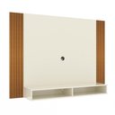 Ver imagem 4 de Painel Milão para Tv até 43 Polegadas com 02 Nichos - Via Nossa - Off White e Ripado