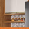 Prateleira de Cozinha 80cm 100% Mdf Tempranillo Rio Doce Amendoa - 4