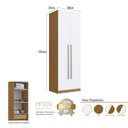 Ver imagem 6 de Módulo Guarda-Roupa 80cm com 2 Portas e Gavetas Integrato