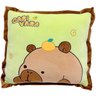 Almofada Capivara Quadrada 35cm Caa Toys Verde Caa0125 - 1