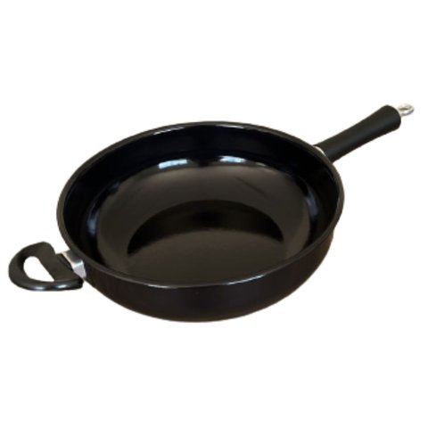 Frigideira Ágata de Ferro Esmaltado 28cm Cabo 18cm