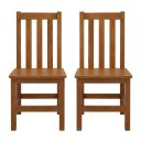 Ver imagem 5 de Kit 4 Cadeiras de Jantar Esmeralda Madeira Maciça Pinus Cor Mel