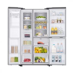 Refrigerador Samsung Frost Free Side By Side 3 Portas Rs65 - 5 Refrigerador Samsung Frost Free Side By Side 3 Portas Rs65 - 5