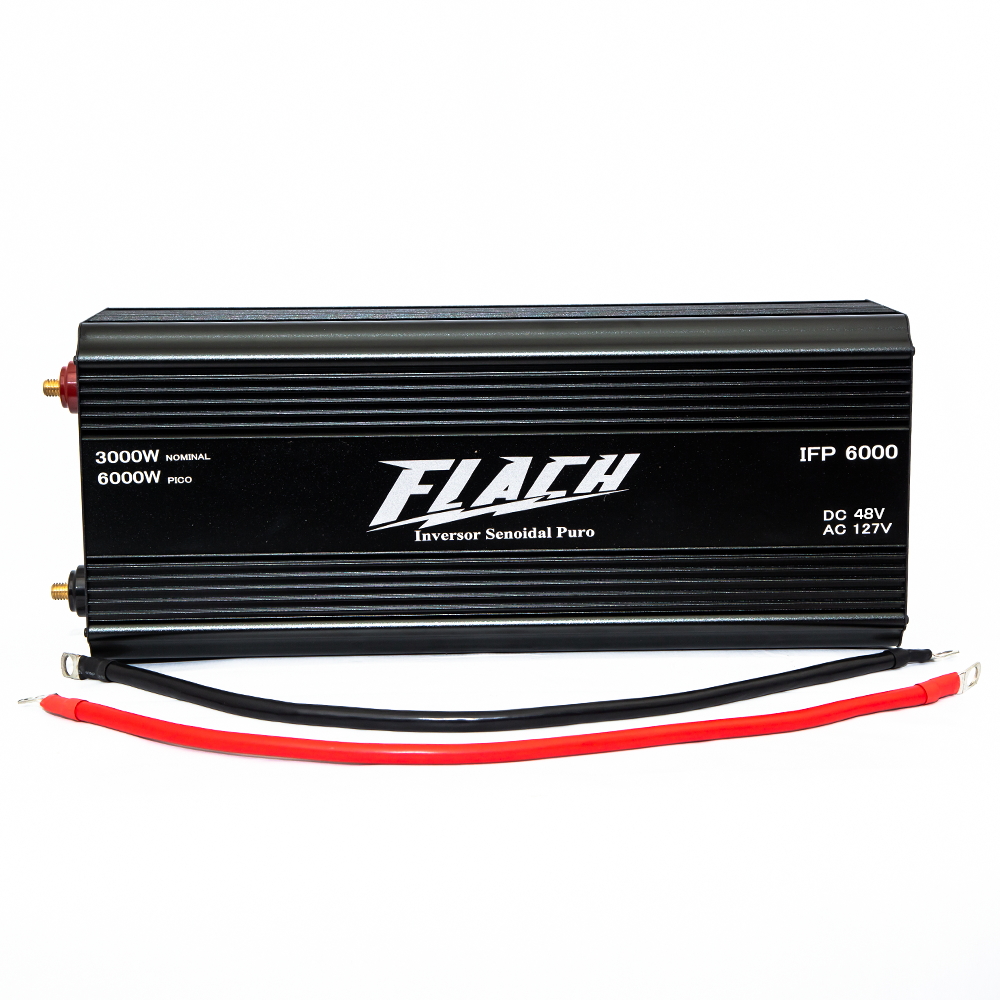 Inversor de Tensão IFP6000 - 48v/127v - 3000W Nominal 6000W Pico - 2