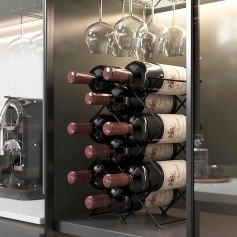 Conjunto Adega Porta Vinho para 18 ou 20 Garrafas - Stolf