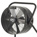 Ver imagem 2 de Exaustor Móvel Preto de 50cm e 220 Volts - EM50M42P - GOAR Exaustor com Carrinho 50cm Preto 1cv 220 