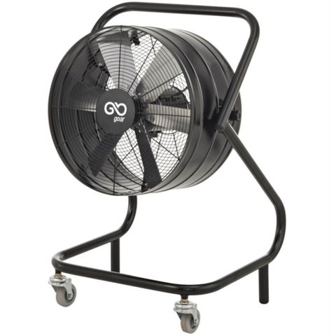 Exaustor Móvel Preto de 50cm e 220 Volts - EM50M42P - GOAR Exaustor com Carrinho 50cm Preto 1cv 220 