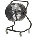 Ver imagem 1 de Exaustor Móvel Preto de 50cm e 220 Volts - EM50M42P - GOAR Exaustor com Carrinho 50cm Preto 1cv 220