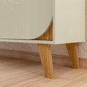 Ver imagem 3 de Painel Duna para TV de até 65 Polegadas - Cinamomo Off White - Madetec