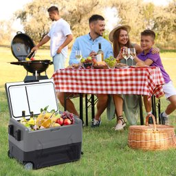 Takywep Geladeira Portátil 37qt 12v para Carro, Camping e Viagem - 7