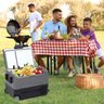 Takywep Geladeira Portátil 37qt 12v para Carro, Camping e Viagem - 7