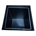 Ver imagem 3 de Lixeira Quadrada Aço Inox 430 7,8l Preto