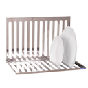 Ver imagem 1 de Escorredor de Louças Dobrável Suspenso de Parede Inox Haus