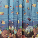 Ver imagem 2 de Cortina Box para Banheiro Pvc 198x180cm Antimofo - Fundo do Mar