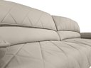 Ver mais imagens de Sofá Leon 2,50m com Molas Retrátil Reclinável Velosuede - Netsofas - Bege