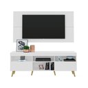 Ver imagem 1 de Rack com Painel Tv até 65" e Pés Retrô Flórida Multimóveis