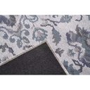 Ver imagem 2 de Tapete Funcional Sala / Quarto Medalhao - Tamanho 200 X 250 Cm - Cor Cinza/ Azul Claro - J. Serrano