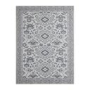 Ver imagem 1 de Tapete Funcional Sala / Quarto Medalhao - Tamanho 200 X 250 Cm - Cor Cinza/ Azul Claro - J. Serrano