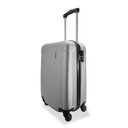 Ver imagem 2 de Mala de Bordo 10kg Viagem Rígida Rodas 360º Abs Cadeado Segredo Gladiador A2mb:cinza