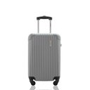 Ver imagem 1 de Mala de Bordo 10kg Viagem Rígida Rodas 360º Abs Cadeado Segredo Gladiador A2mb:cinza