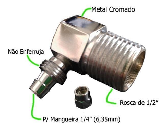 Conexão Purificador Agua Compatível Esmaltec Ibbl +canopla - 5