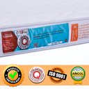 Ver imagem 3 de Colchão BF Mini Cama Infantil Montessoriana Espuma D18 + Lençol Avulso com Elástico Percal 180 Fios Ant