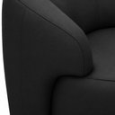 Ver imagem 6 de Poltrona Decorativa Giratória em Couro Livintus Leather