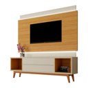 Ver imagem 1 de Rack com Painel Horizon 1.8 com Led Off White com Nature - Moveisaqui