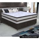 Ver imagem 2 de Base Para Cama Box Casal 138cm Suede Liso Love Story Hf Marrom - Gazin