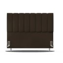 Ver imagem 1 de Cabeceira Cama Box Casal Dubai 1,40cm - Suede Marrom