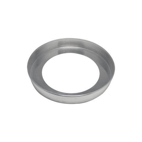 Forma de Bolo Redonda Fundo Falso de Aluminio Reta 35x5cm 1172 Doupan