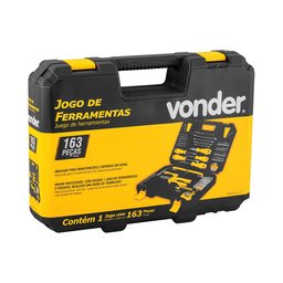 Jogo de Ferramentas com 163 Peças Vonder - 16