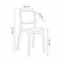 Ver imagem 2 de Kit 2 Cadeiras Jantar Tela Gourmet Lia Rivatti