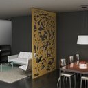 Ver imagem 1 de Painel Vazado Divisória Mdf Waimea Crú - 0,60x2,40m