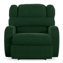 Ver imagem 1 de Poltrona do Papai Sala de Cinema Reclinável Kylie Power Elétrica Massagem Usb Veludo Verde Esmeralda