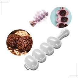 Molde Enrolador de Docinhos para 4 Brigadeiros Beijinho Doce - 3