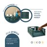 Caixa Organizadora 14l Dobrável de Plástico Multiuso - Oikos - 4