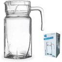Ver imagem 1 de Jarra de Vidro Robusto 1700ml com Tampa Acrílica Água Suco