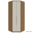 Ver imagem 1 de Guarda Roupa Modulado 02 Portas 245cm 02 Gavetas Canto Closet Setiba