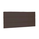 Ver imagem 1 de Painel Cabeceira Paris Box Casal 1,40cm - Suede Marrom Café