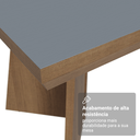 Ver mais imagens de Conjunto Sala de Jantar Tampo de Madeira 6 Cadeiras Rustic/Cinza/Silver Sarlat Madesa