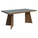 Ver imagem 7 de Conjunto Sala de Jantar Tampo de Madeira 6 Cadeiras Rustic/Cinza/Silver Sarlat Madesa