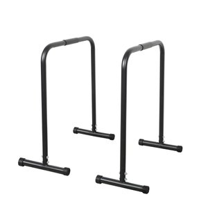 Par de Barra Paralela Fixa Chão Treino Calistenia Yangfit