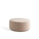 Ver imagem 2 de Puff Orgânico para Sala de Estar 60cm Linho Rita