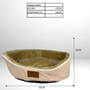 Ver imagem 6 de Cama para Cachorro Gato Caminha Pet 66 X 62cm Tam G Rosa